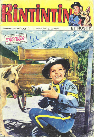 Scan de la Couverture Rintintin Rusty n 103